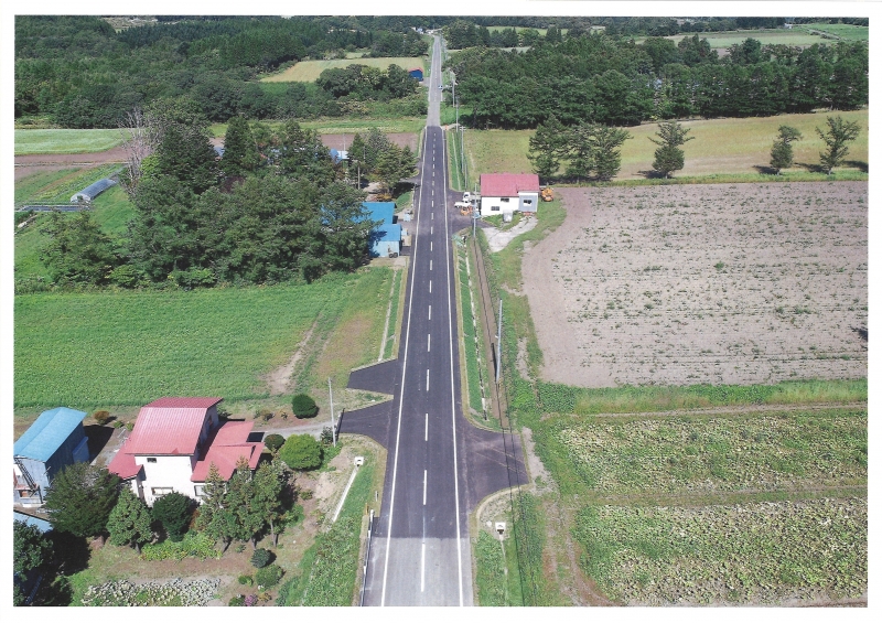 姫川富岡線道路改良舗装工事その2