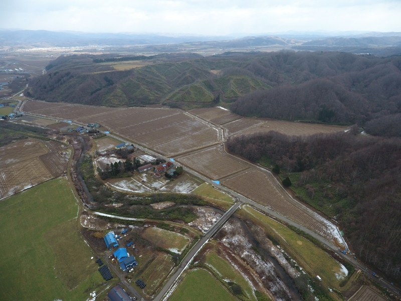 北海道函館開発建設部　今金南地区　金原第2工区区画整理工事　