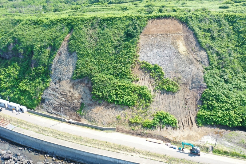 元和１号線災害防除工事