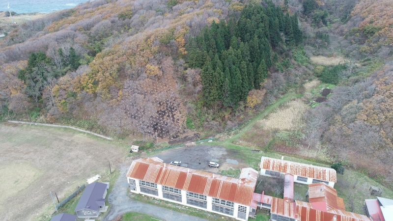 田沢地区緊急予防治山工事